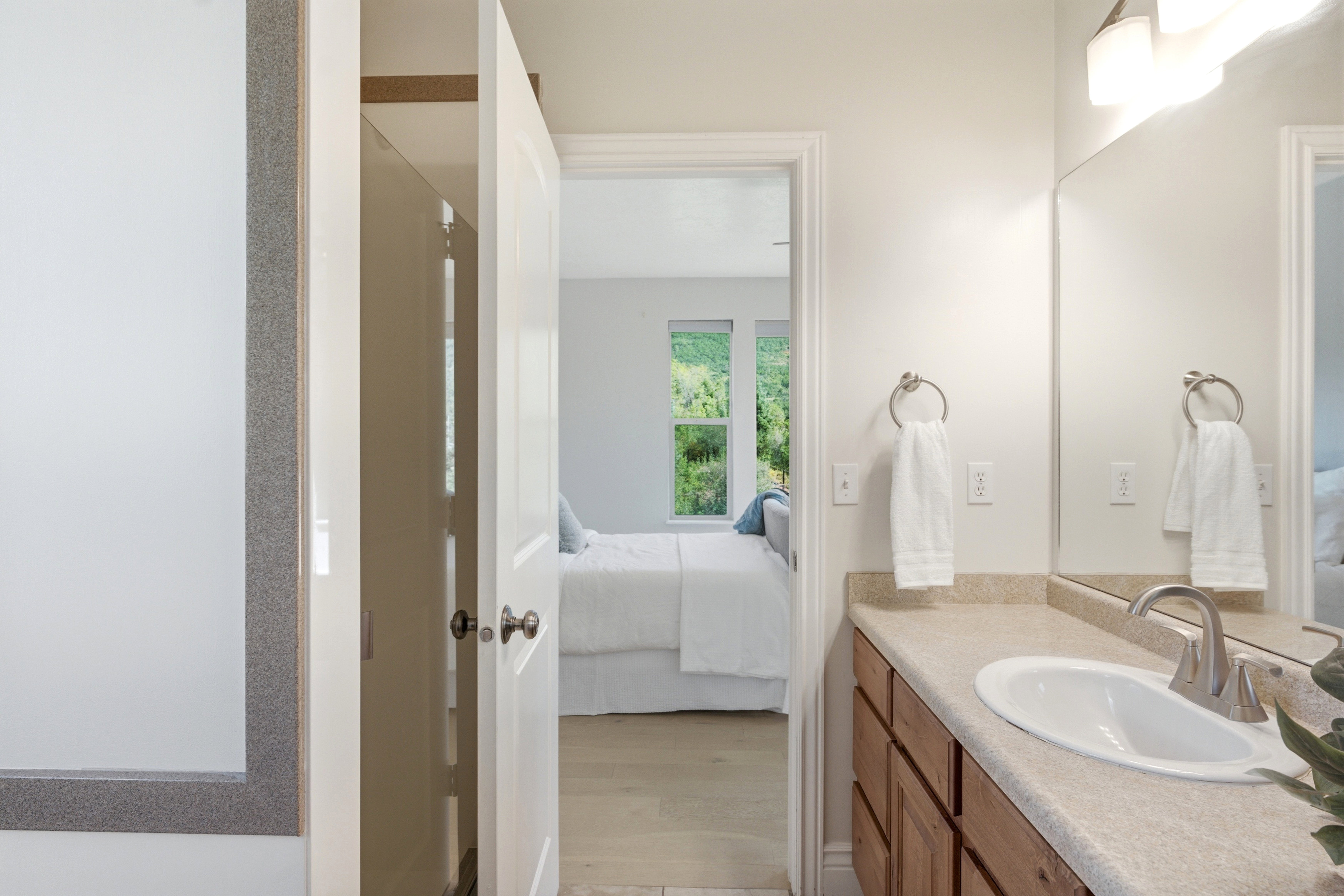 Main floor master bathroom