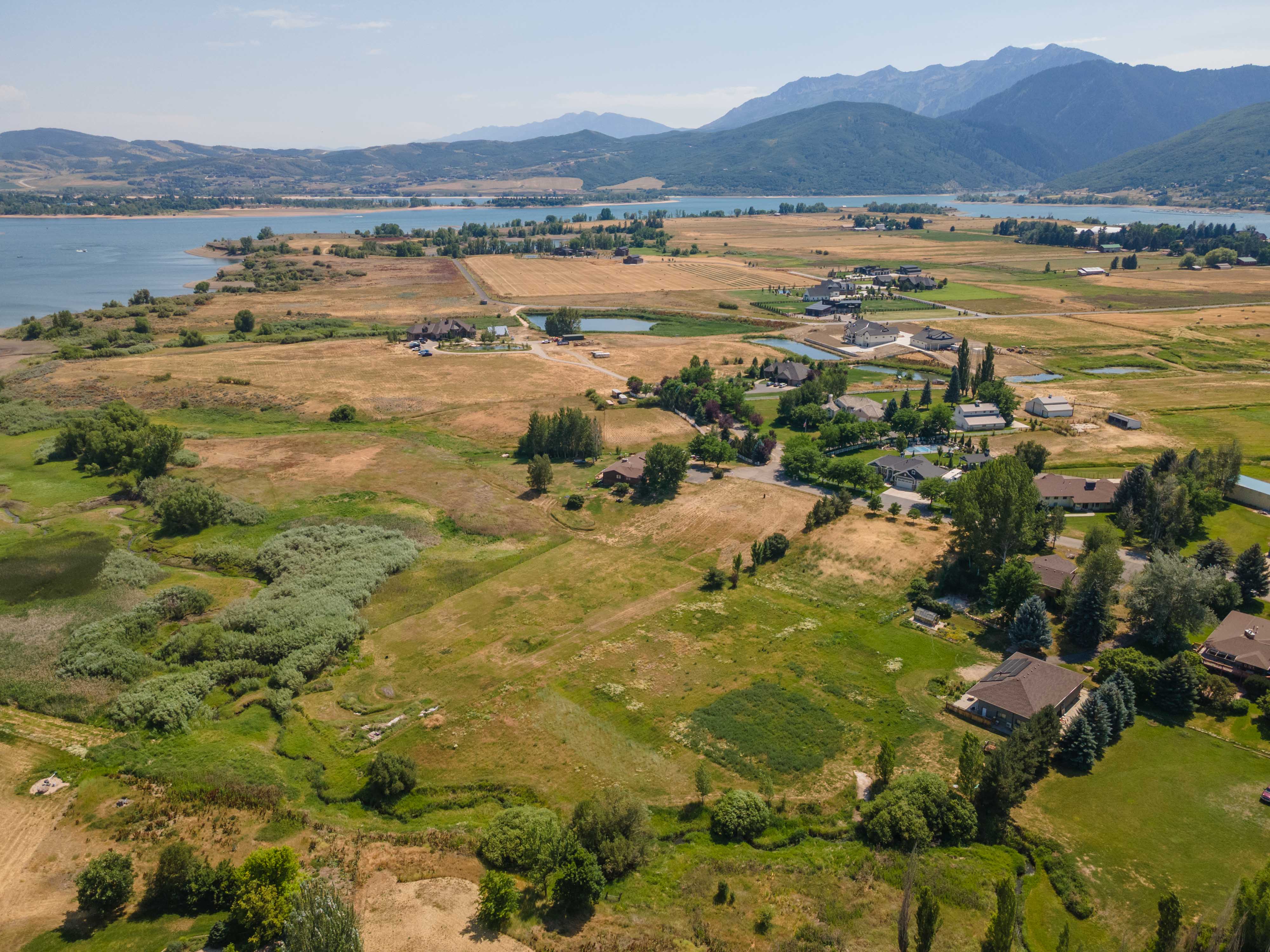 Views of Pineview Reservoir and Snowbasin