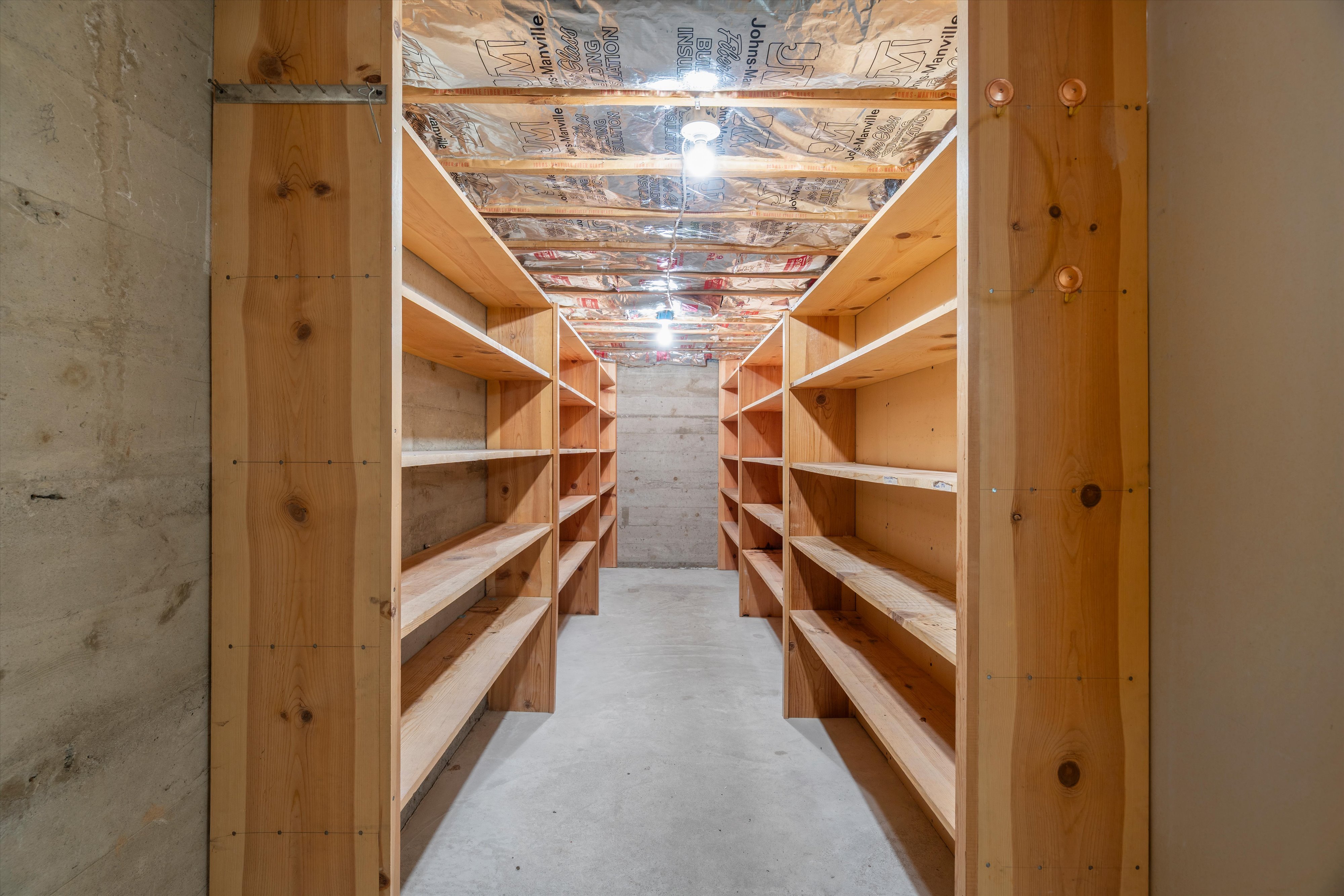 Storage room.