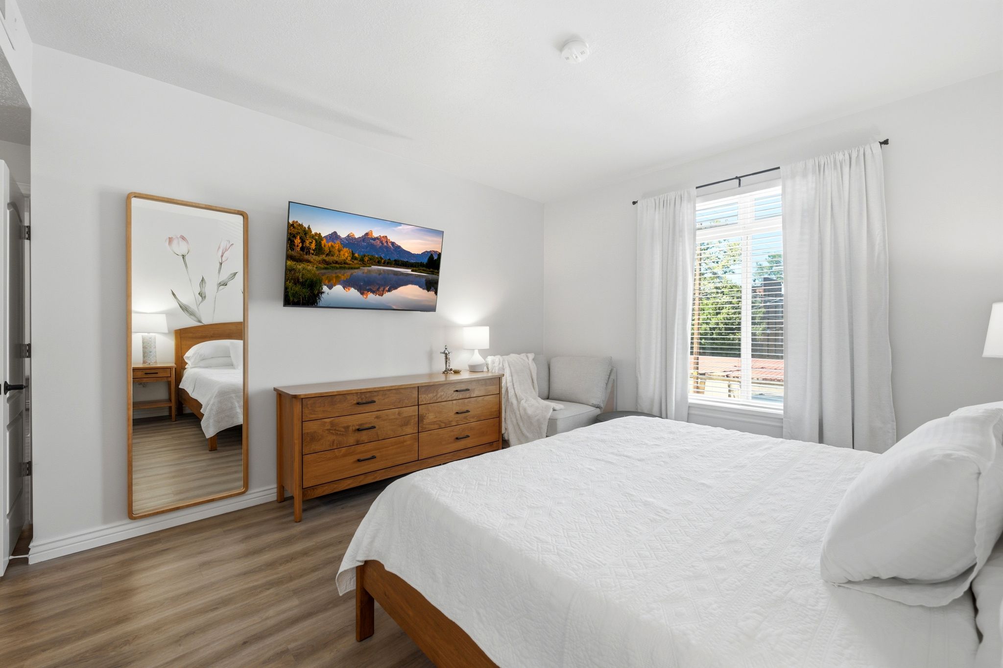 Primary bedroom angle #3.