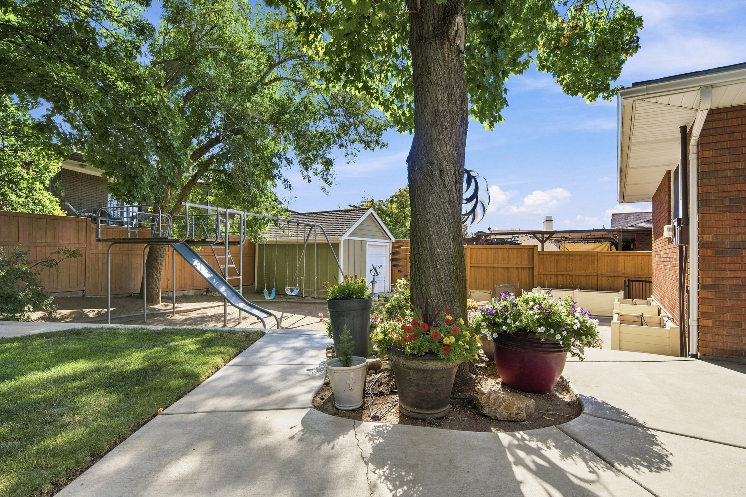 Patio terrace