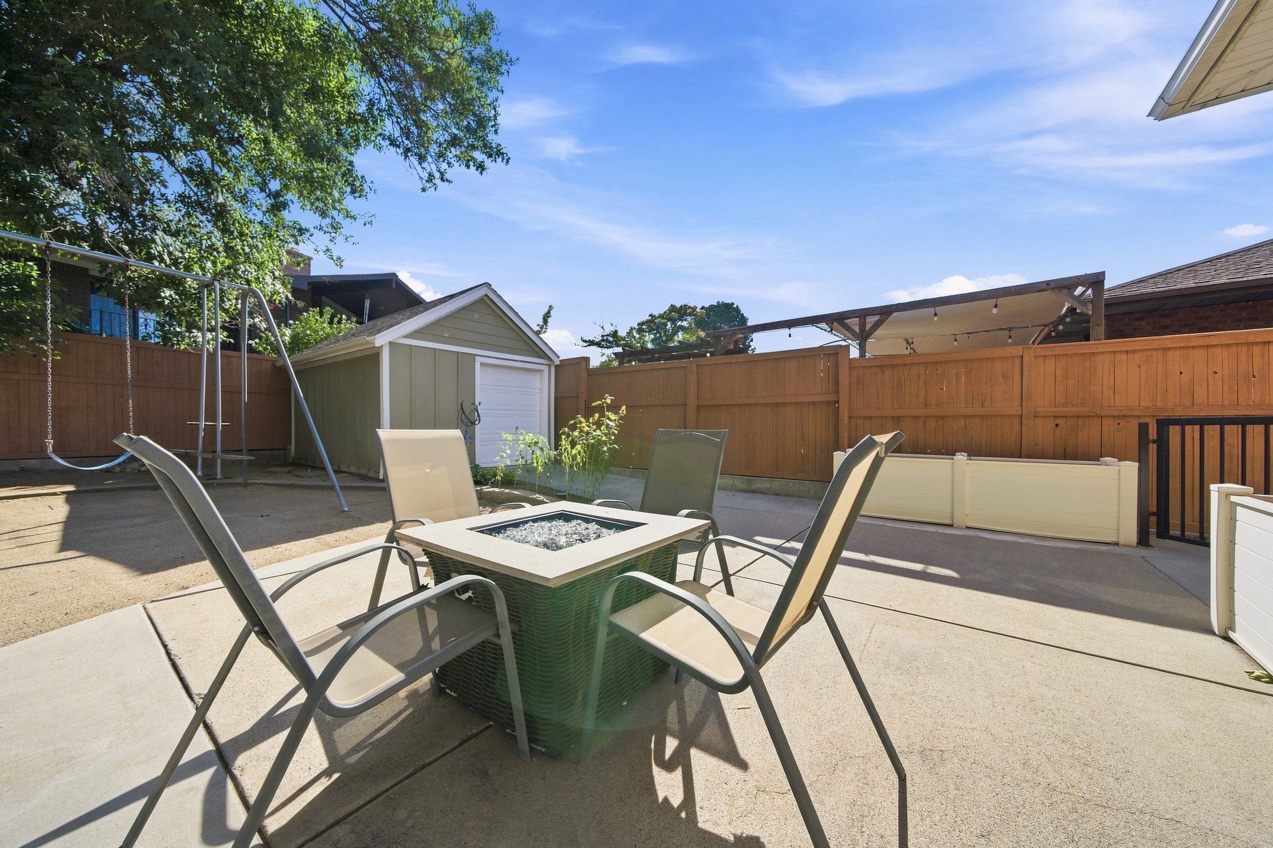Patio terrace
