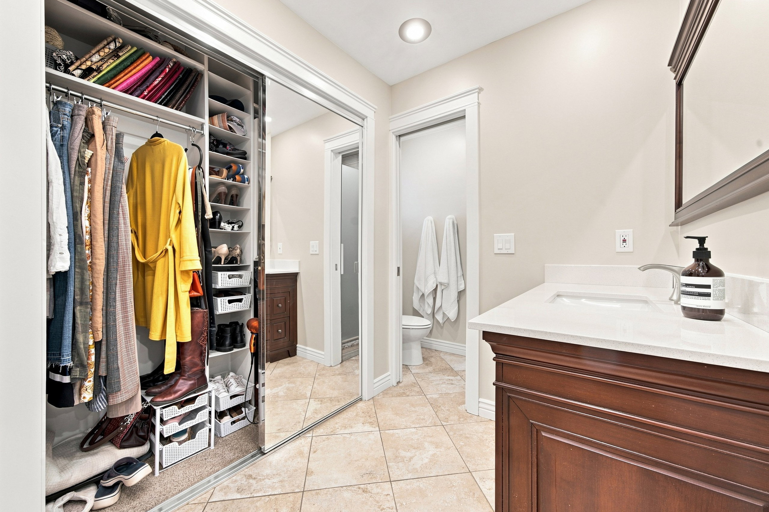 Master Bathroom & Closet
