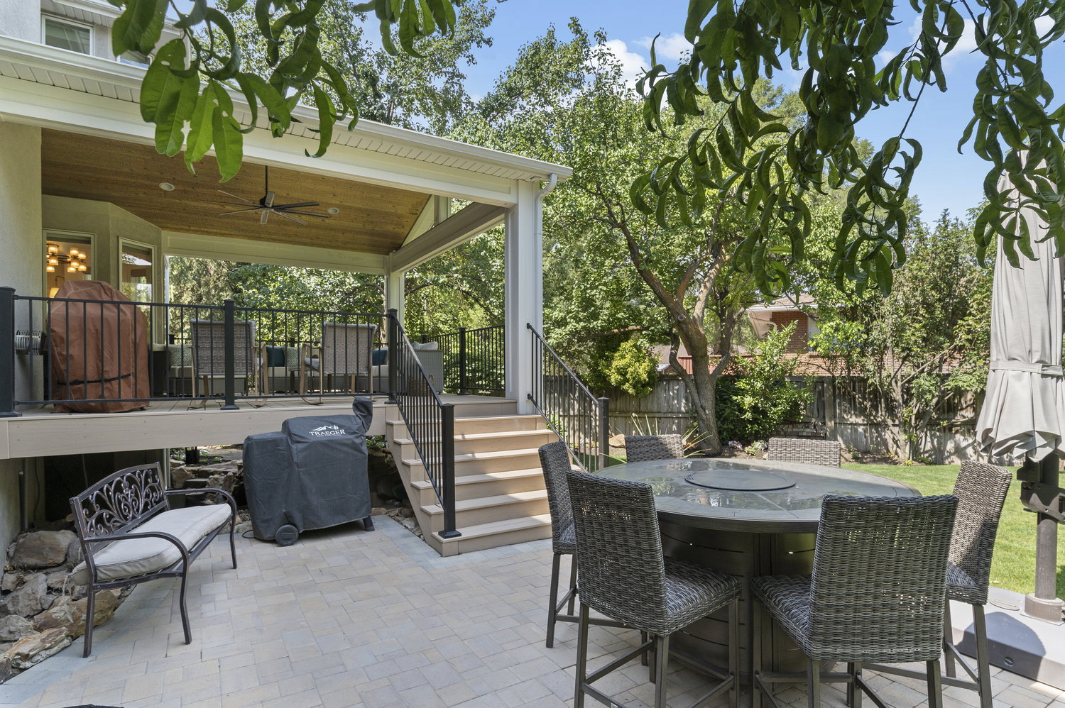 Patio terrace