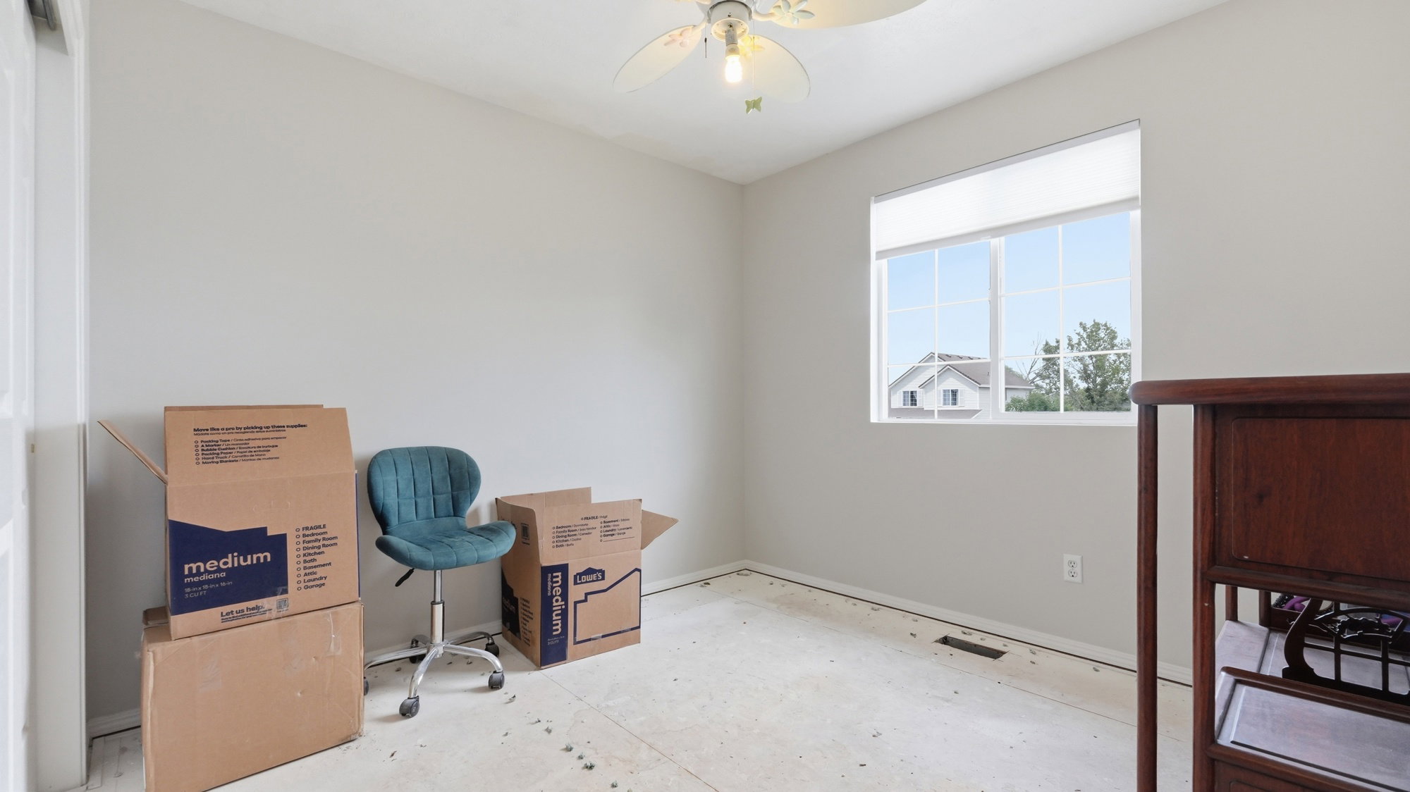 Upstairs bedroom 1.
