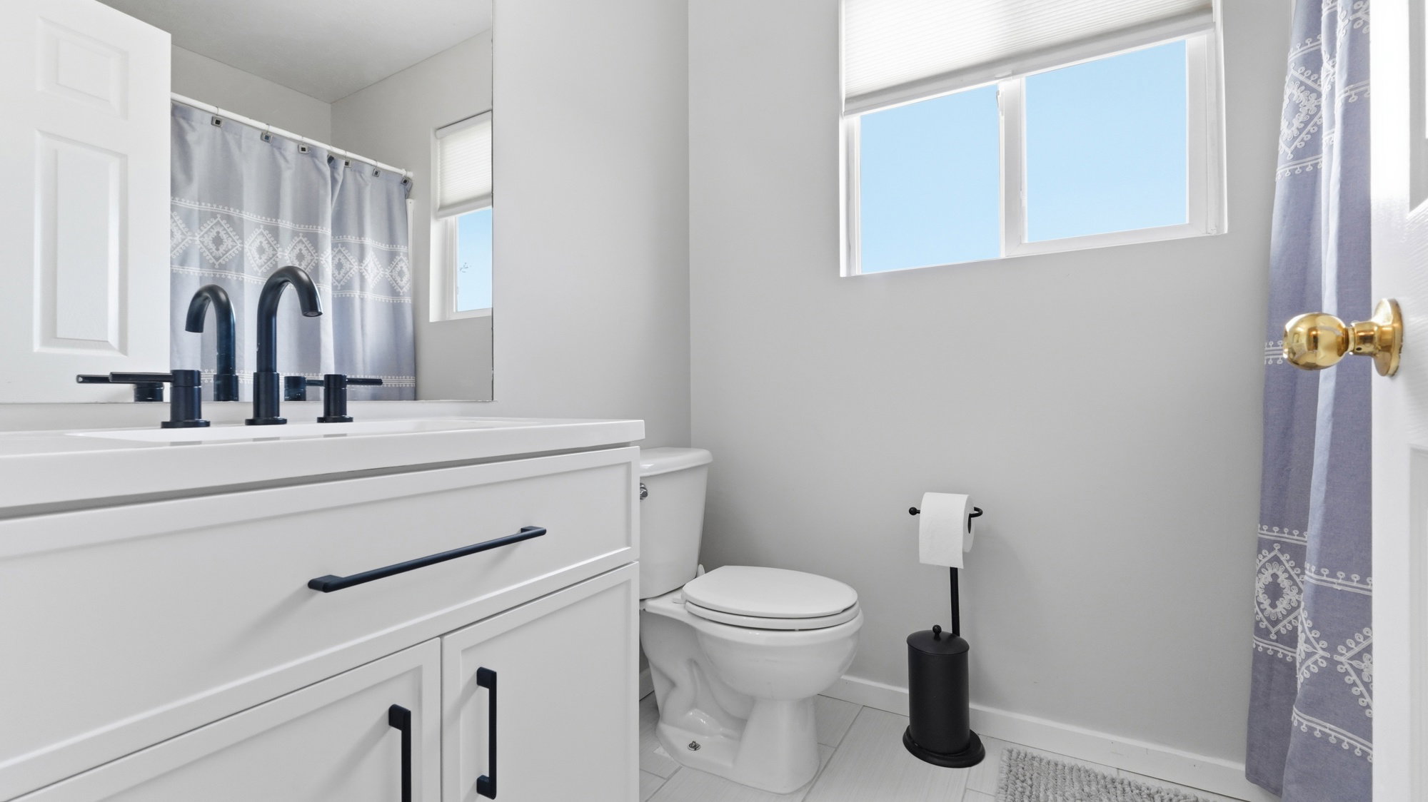 Renovated bathroom