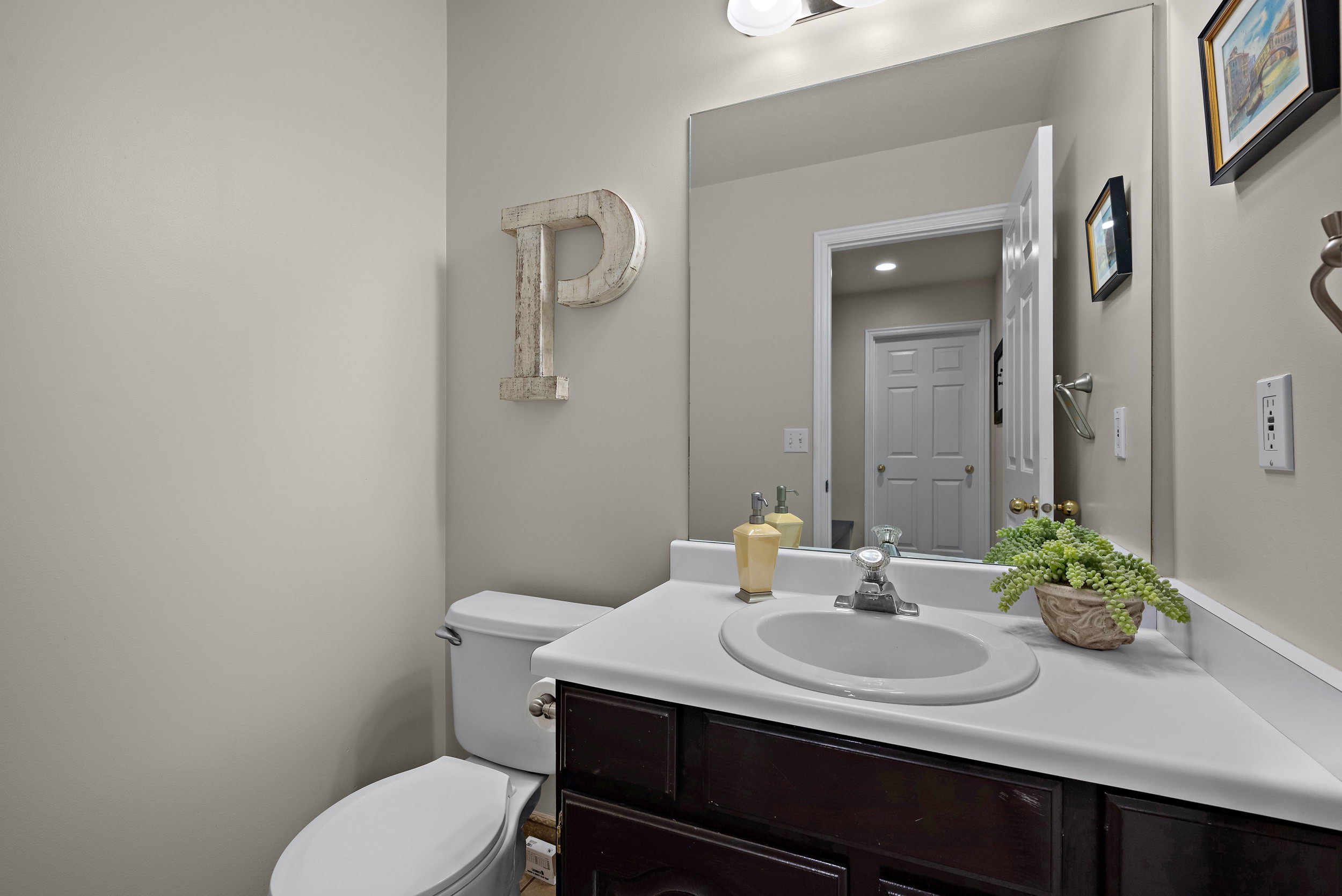 Half bathroom