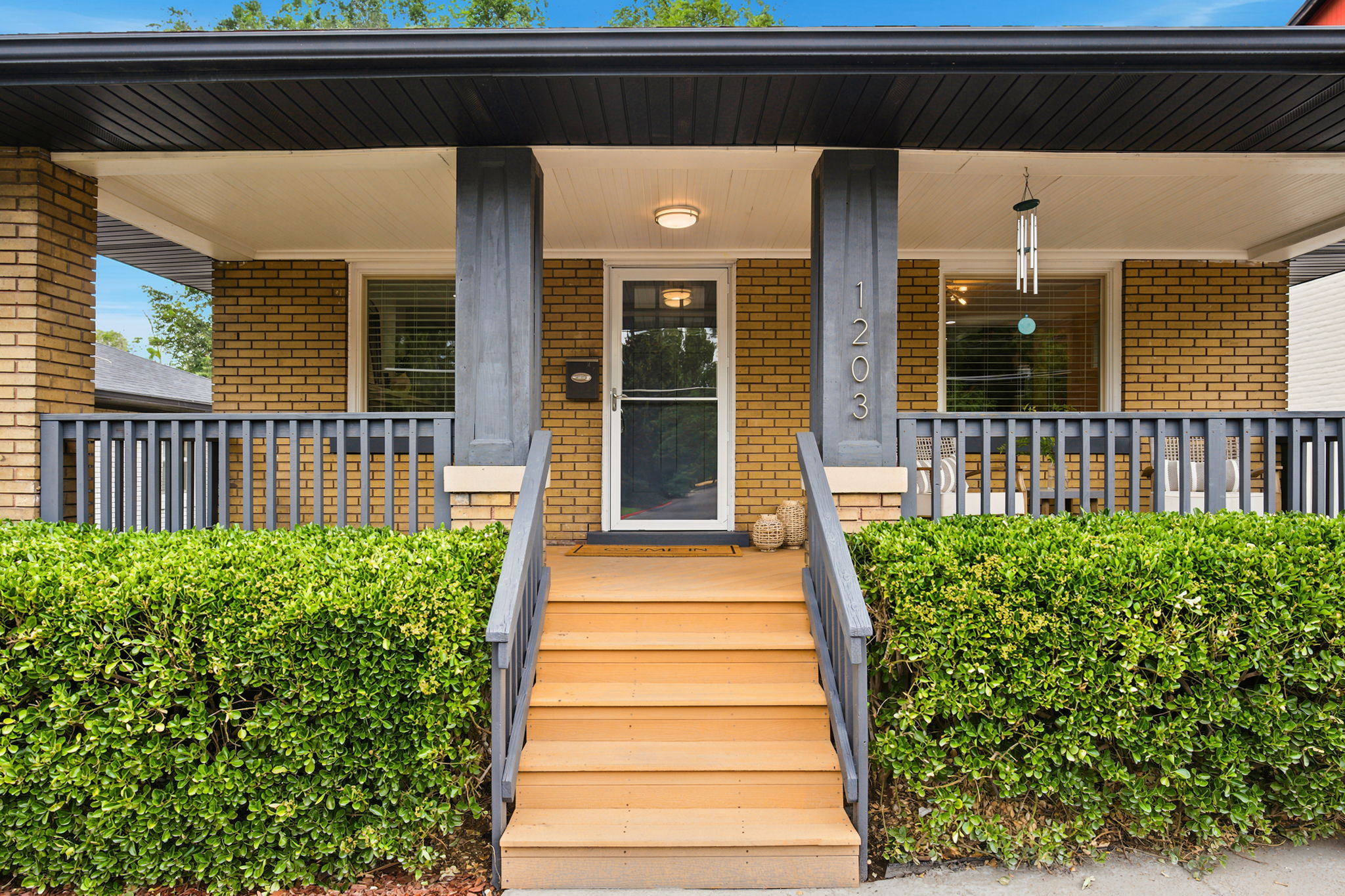 Exterior entry
