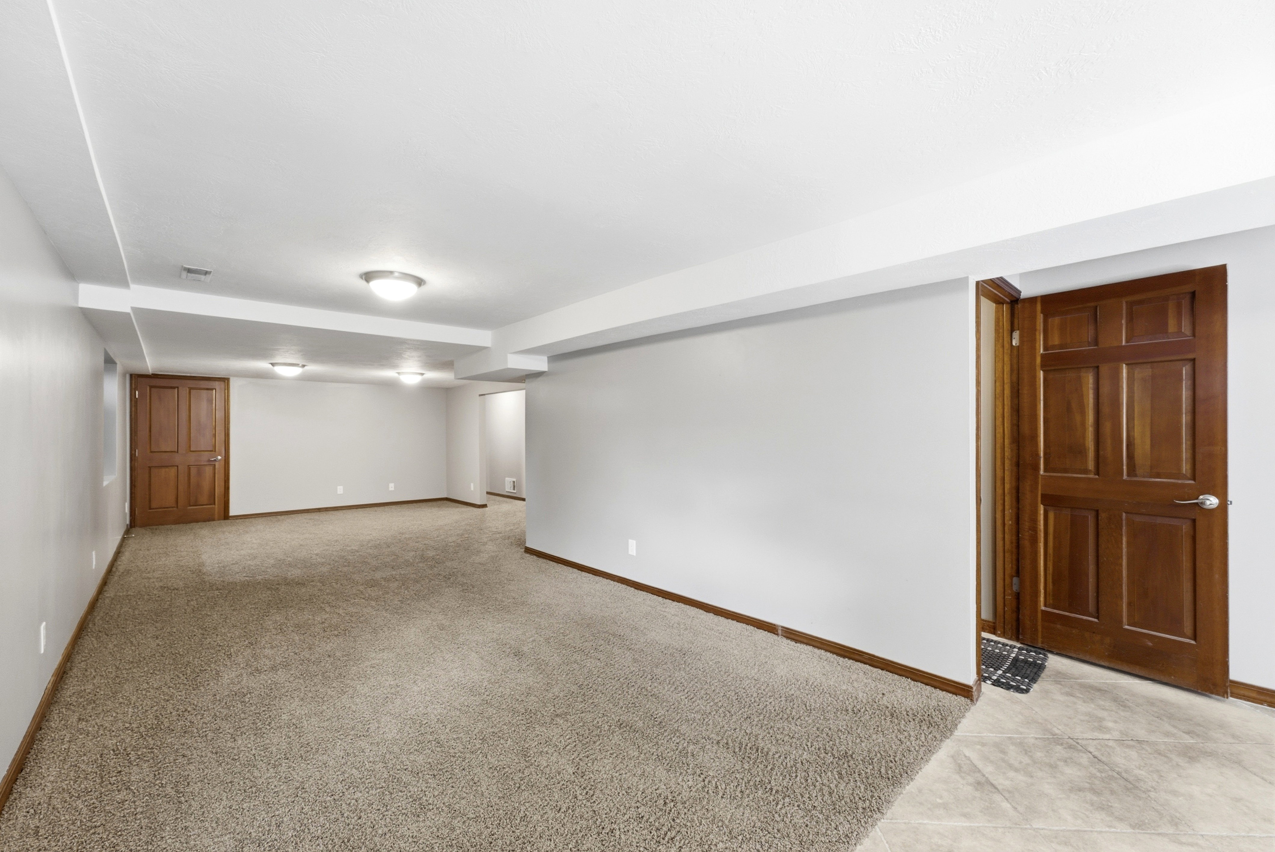 Spacious basement