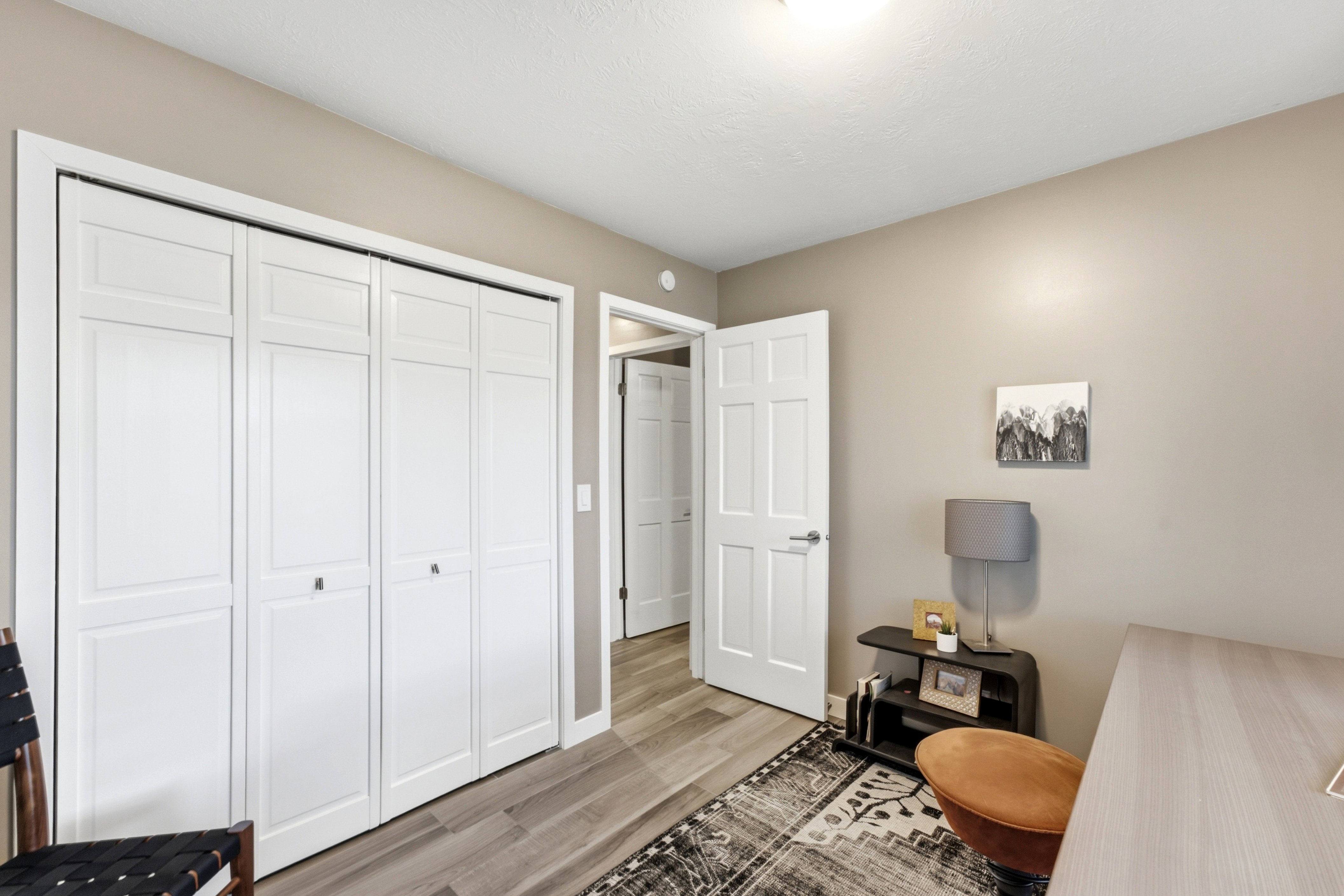 Could be bedroom or office.