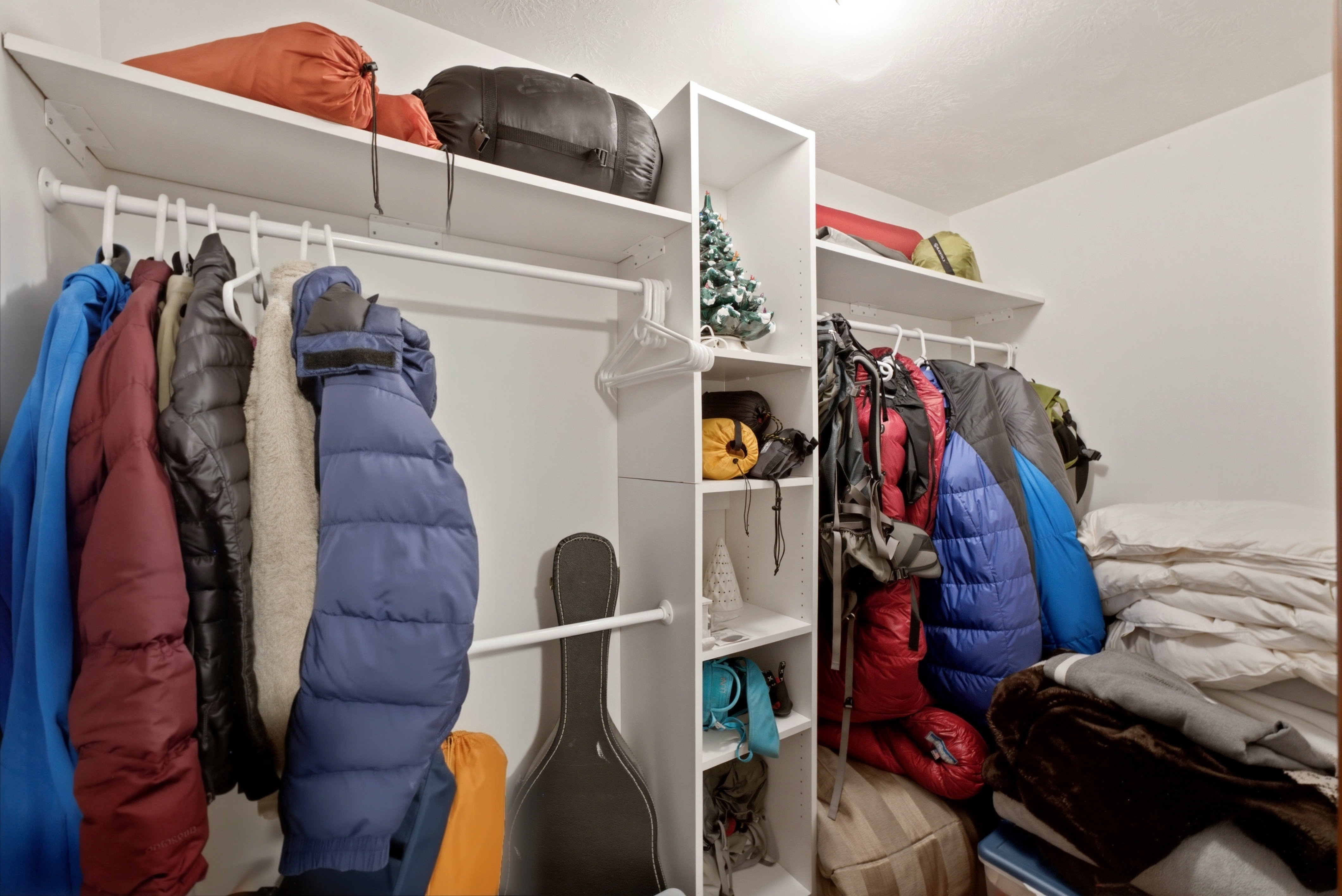 Large walk in closet.